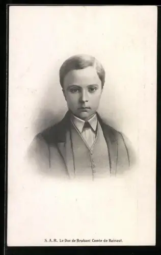 AK Le Duc de Brabant Comte de Hainaut