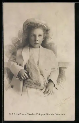 AK S. A. R. le Prince Charles Philippe Du de Nemours