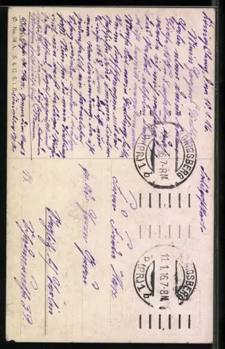 AK Kaiser Wilhelm II. und seine Heerführer, von Einem, von Tirpitz, von Bülow, von Emmich