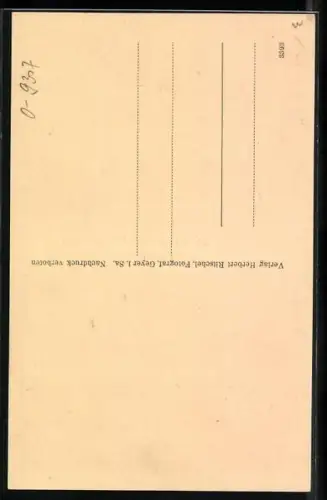 AK Geyer i. Erzgeb., Cafe Seidel, Aussen- und Innenansicht