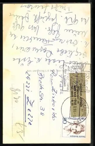 AK Bad Tölz, Durchblick zur Marktstrasse