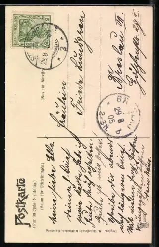 AK Stralsund, Ansicht der Jacobikirche