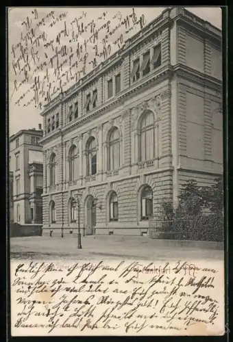 AK Frankfurt-Nordend, Hochsches Conservatorium, Eschersheimer Landstrasse 4