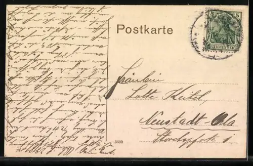 AK Oelsnitz i. Vogtl., Blick au fden Ort vom Schloss Voigtsberg