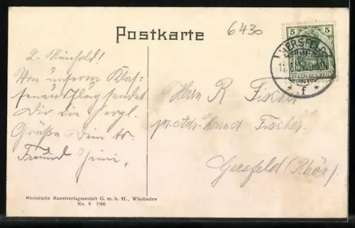 AK Bad Hersfeld, Geschäfte am Marktplatz