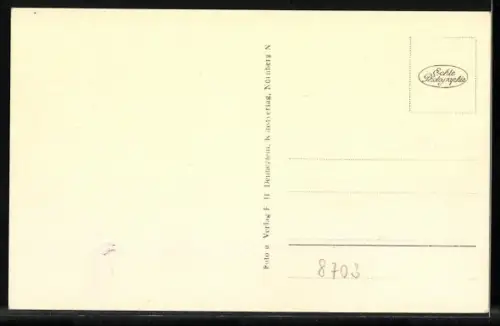 AK Ochsenfurt a. Main, Blick auf das Rathaus, Hotel Schnecke, Geschäft für Kolonialwaren