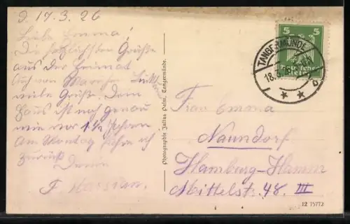 AK Tangermünde, Denkmal Kurfürst Friedrich I.