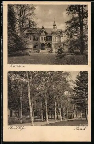 AK Bad Sulza, Kurpark und Inhalatorium