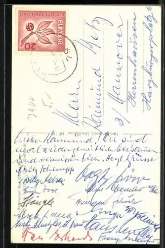 AK Ulm /Donau, Restaurant und Café Bad Obertalfingen, Terrasse