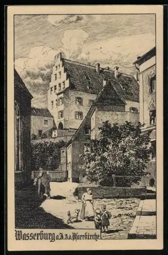 AK Wasserburg a. d. Inn, Pfarrkirche