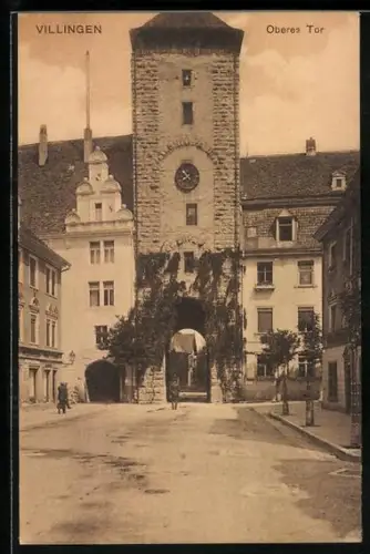 AK Villingen / Baden, Oberes Tor