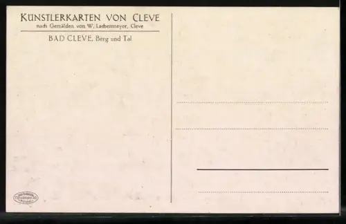 AK Bad Cleve, Berg und Tal