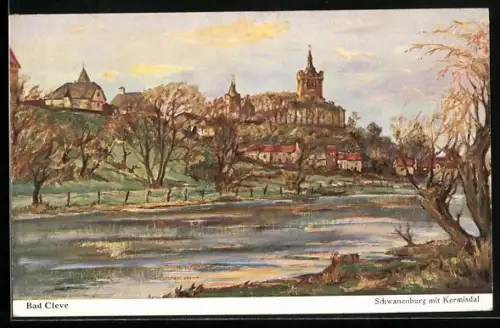 AK Bad Cleve, Schwanenburg, Kermisdal