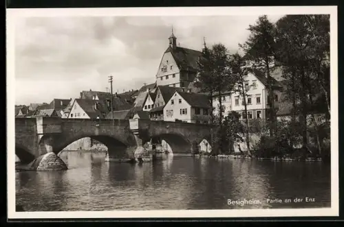 AK Besigheim, Partie an der Enz