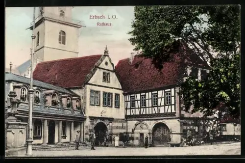 AK Erbach i. O., Rathaus