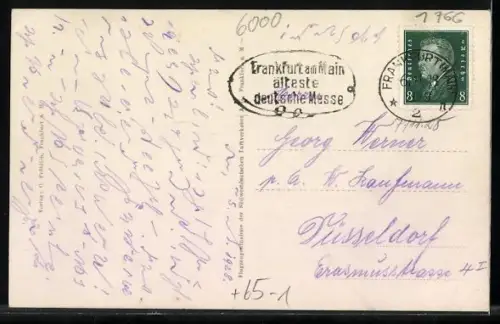 AK Frankfurt a. M., Hauptbahnhof