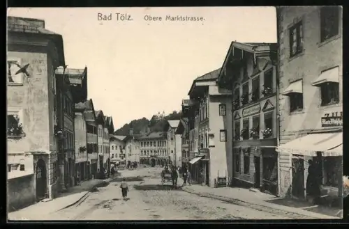 AK Bad Tölz, Obere Marktstrasse