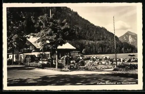 AK Walchensee, Kaffee-Bucherer