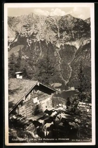 AK Ramsau /Obb., Gasthof Schärten Alpe am Hochkalter