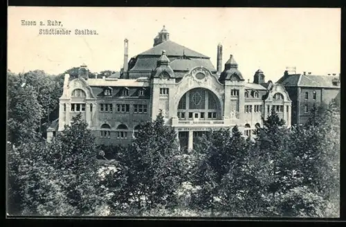 AK Essen a. Ruhr, Städtischer Saalbau