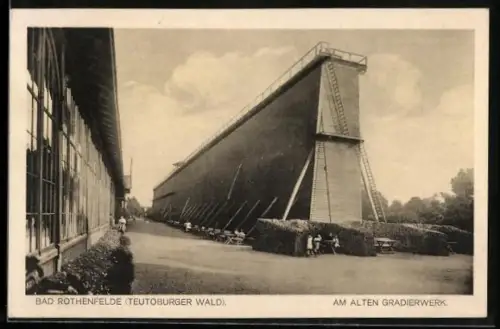 AK Bad Rothenfelde /Teutoburger Wald, Am alten Gradierwerk