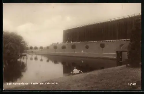 AK Bad Rothenfelde, Partie am Kahnteich