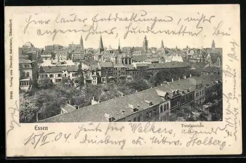 AK Essen / Ruhr, Ortsansicht