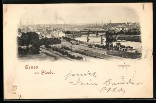 AK Steele, Totalansicht mit Brücke