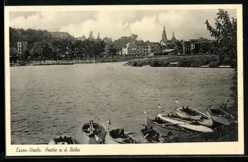 AK Essen-Steele, Partie an der Ruhr