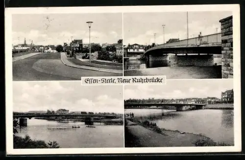 AK Essen-Steele, Neue Ruhrbrücke