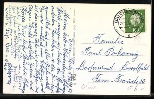 AK Essen-Steele, Neue Ruhrbrücke