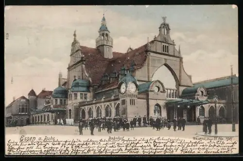 AK Essen a. Ruhr, Bahnhof