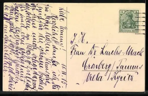 AK Frankfurt a. M., Hauptbahnhof und Kaiserstrasse mit Strassenbahn