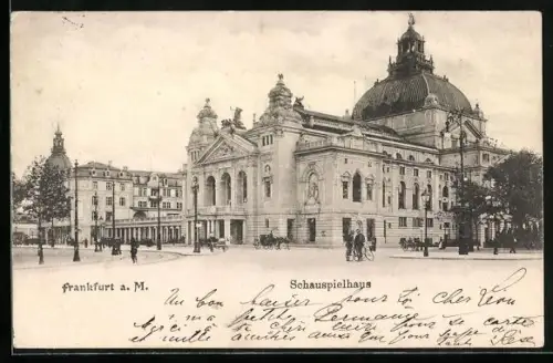 AK Frankfurt /Main, Schauspielhaus