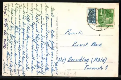 AK Elze /Hann., Bahnhof Strassenseite