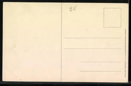 AK Frankfurt-Westend, Partie an den Hohenzollern-Anlagen