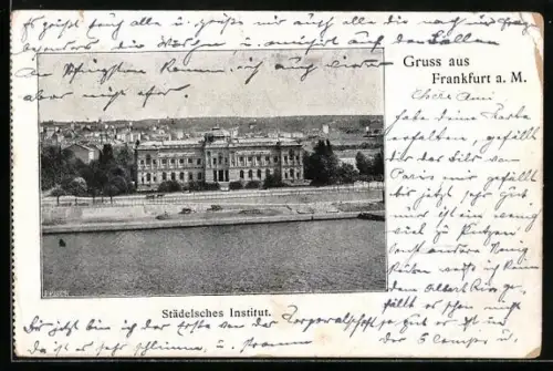 AK Frankfurt-Sachsenhausen, Städelsches Institut