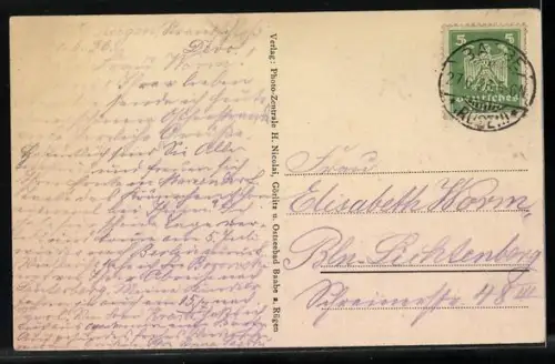 AK Baabe a. Rügen, Strand mit Strandkörben und Badegästen