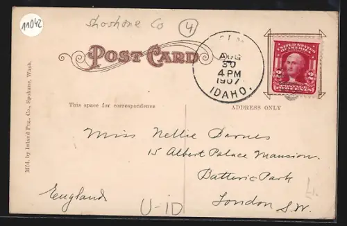 AK Gem, ID, In the Coeur d`Alene Mining District