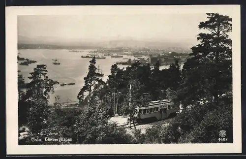 AK Oslo, Ekebergbanen, Bergbahn