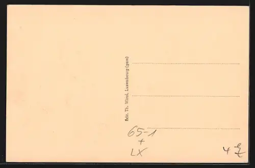 AK Luxembourg, Gare Centrale, Bahnhof