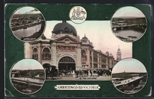 AK Melbourne /Victoria, Flinders Railway Station