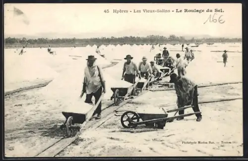 AK Hyères, Les Vieux Salins, Salzbergwerk