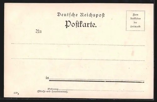 AK Strassburg i. E., Kaiserpalast