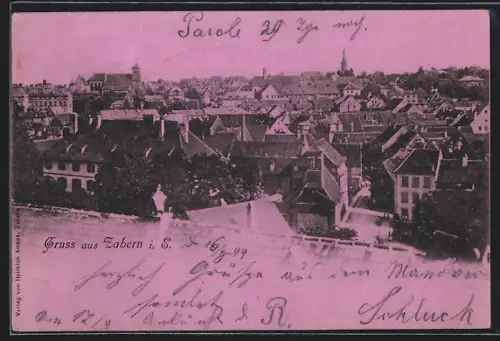 AK Zabern i. E., Panorama