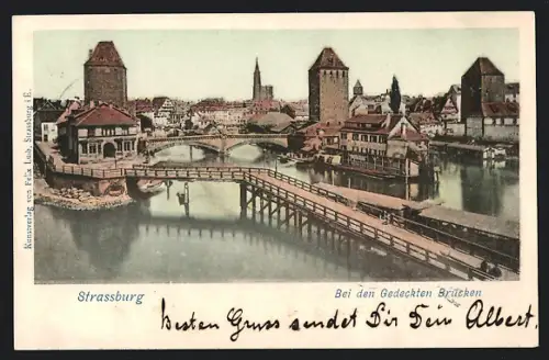 AK Strassburg, Bie den Gedeckten Brücken