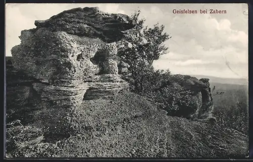 AK Zabern, Geisfelsen