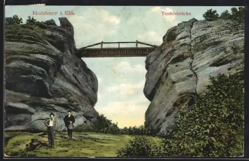 AK Hohbarr i. Els., Teufelsbrücke