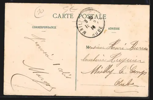 AK Nogent-sur-Seine /Aube, Gendarmerie et Palais de Justice