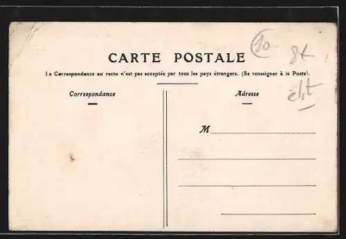 AK Pougy /Aube, Maison des Religieuses et rue de l`Église